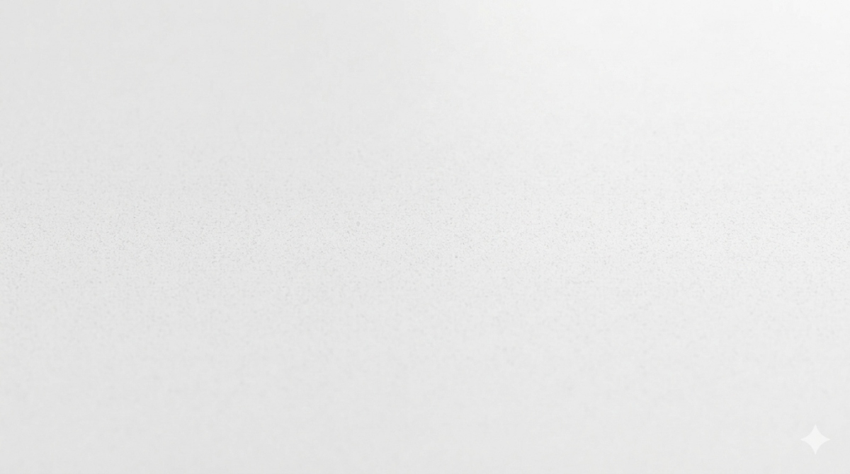 snow-white-artificial-marble-slab Snow White Artificial Marble with clean white base and fine snow-like texture