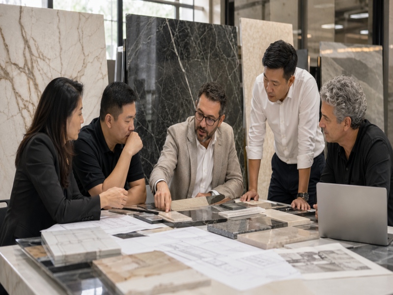 What Types of Buyers Usually Work With Aoli Stone?