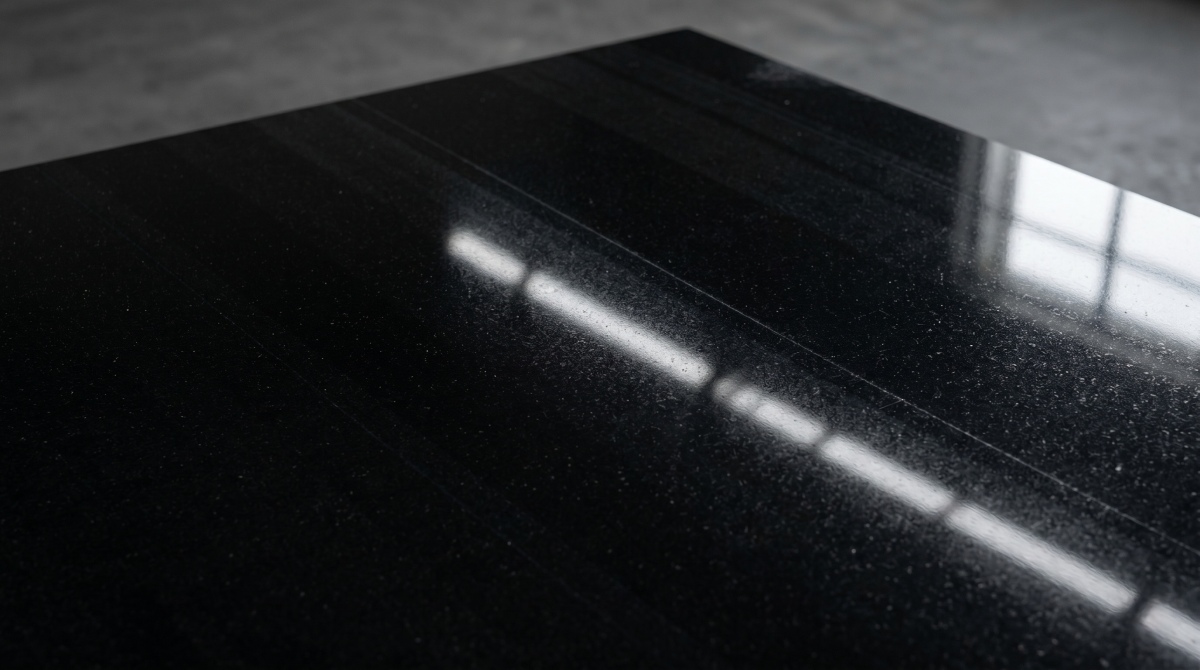 black-artificial-marble-close-up-texture Close-up texture of black artificial marble showing fine mineral-like speckles