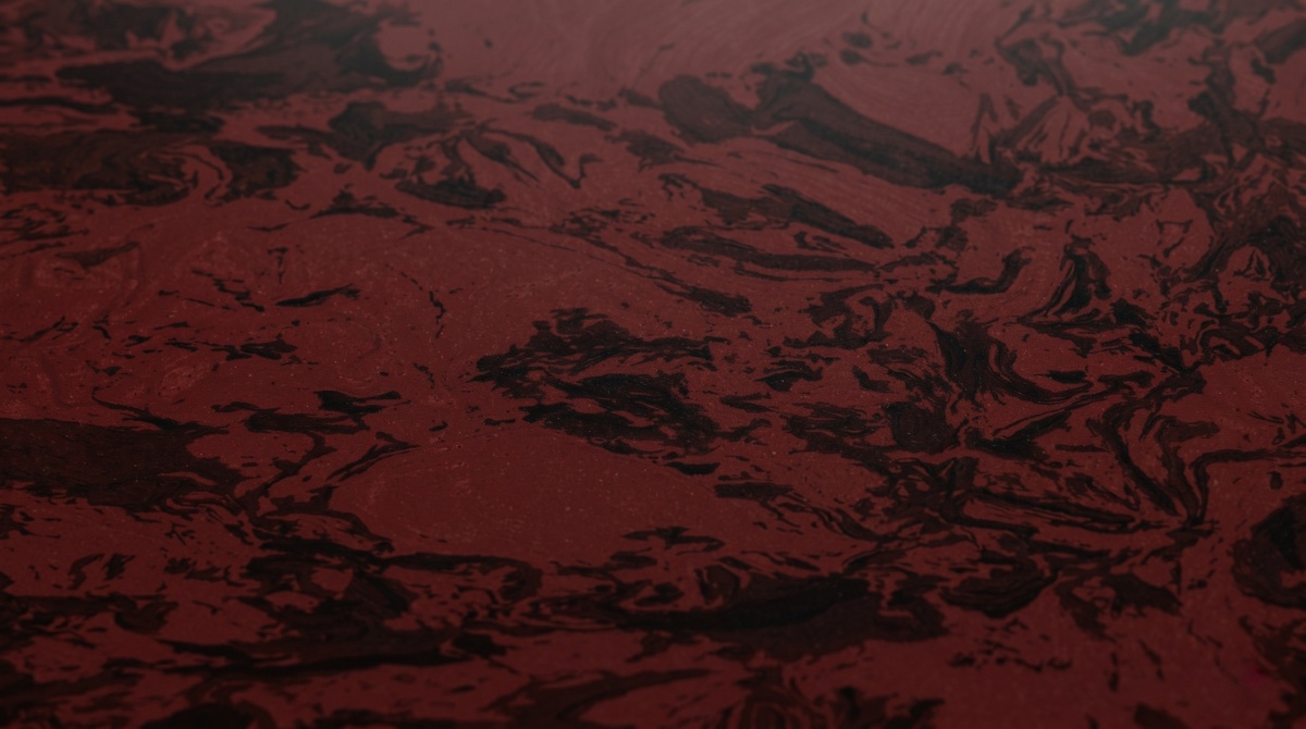 dark-red-synthetic-marble-close-up-texture Close-up texture of dark red synthetic marble with low-contrast flowing movement