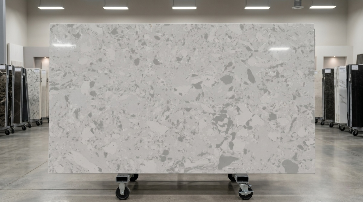 london-grey-artificial-marble-slab-soft-grey-texture London Grey artificial marble slab with soft grey stone texture