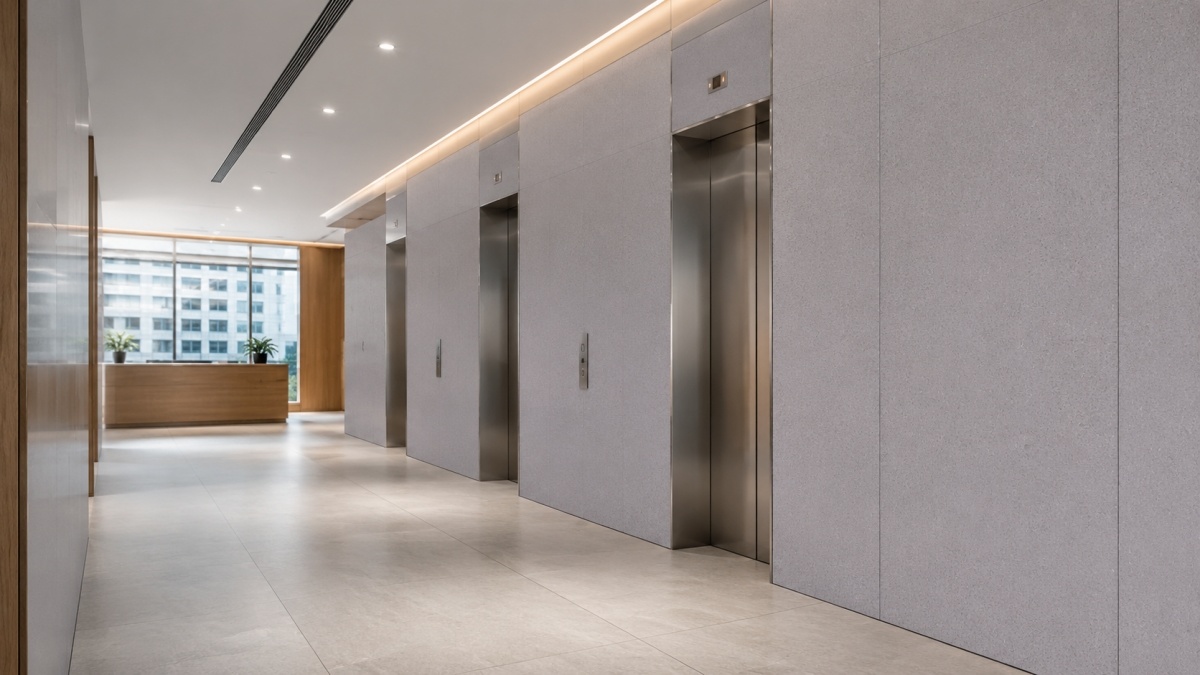 Light Star Grey artificial marble wall and floor application