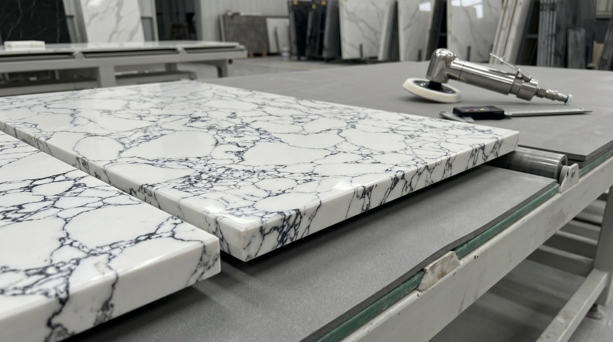 cut-to-size-panda-white-artificial-marble-panels Cut-to-size Panda White artificial marble panels for interior projects