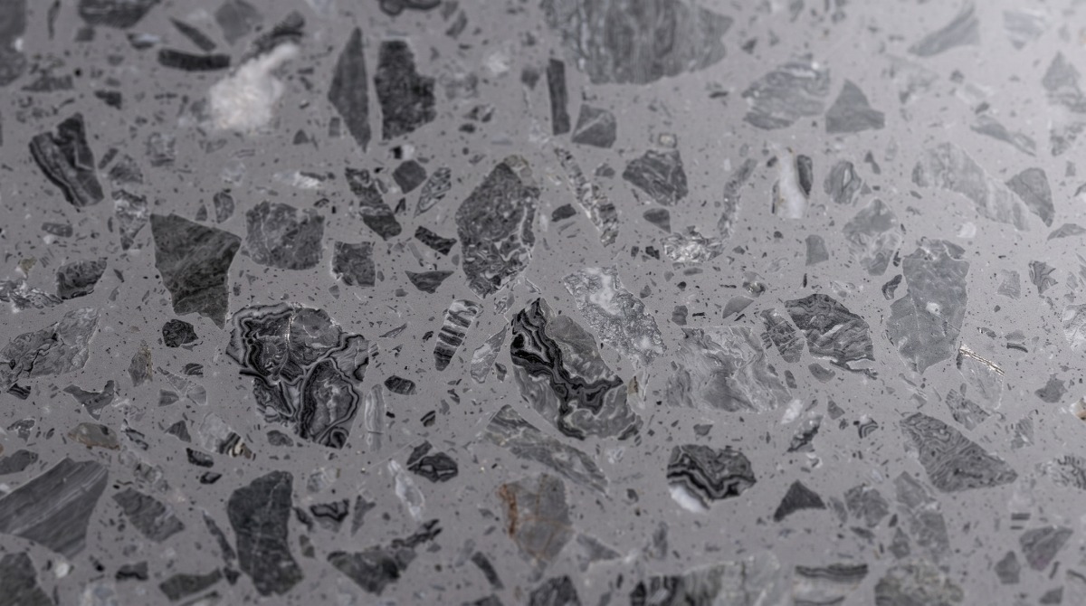 intertwining-grey-artificial-marble-texture-close-up Close-up texture of Intertwining Grey Artificial Marble with mixed grey fragments