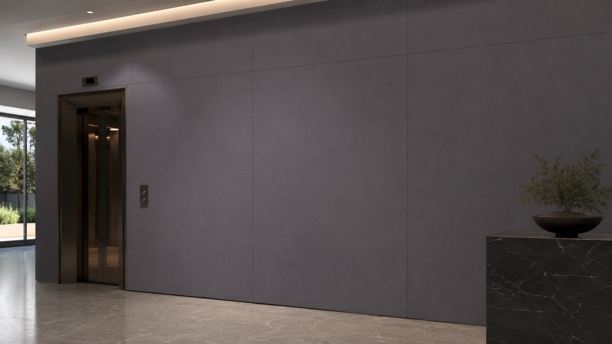 microcrystal-cloud-grey-artificial-stone-wall-panel Microcrystal Cloud Grey Artificial Stone wall panel in modern interior