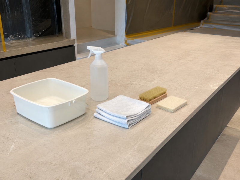 How to Protect Stone Surfaces After Installation Before Project Handover