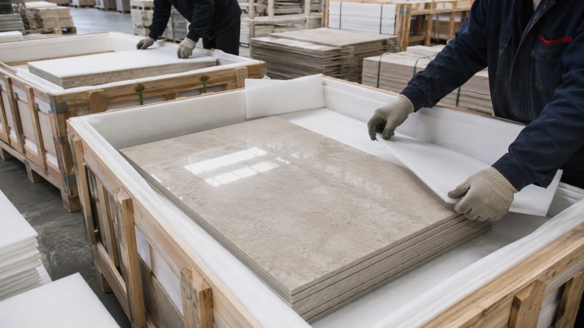 stone-surface-finish-confirmation-before-production Stone surface finish confirmation before production for project orders