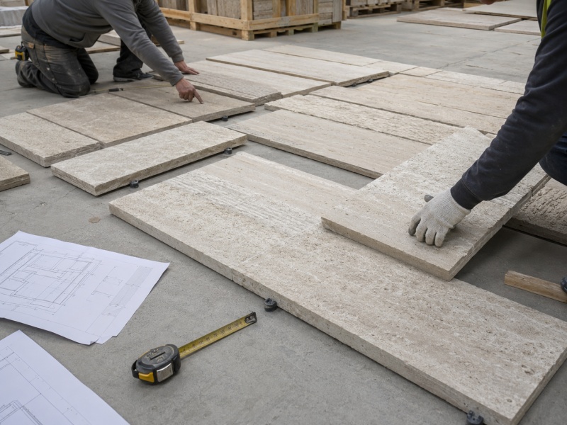 Why Dry Lay Inspection Matters Before Stone Packing and Shipment