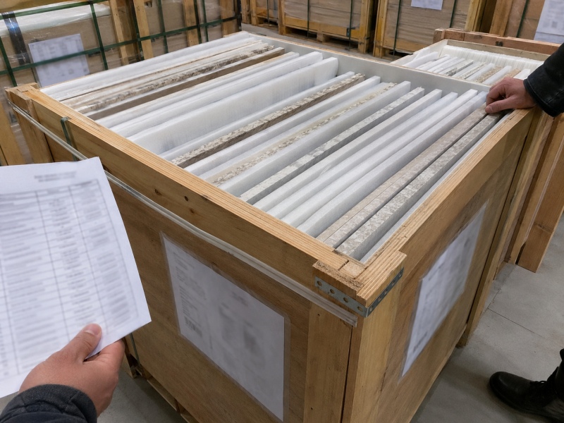 How to Store Stone Materials on Site Before Installation