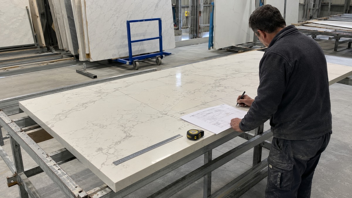 silica-free-quartz-cutting-layout-review silica-free quartz slab cutting layout reviewed with drawings before production