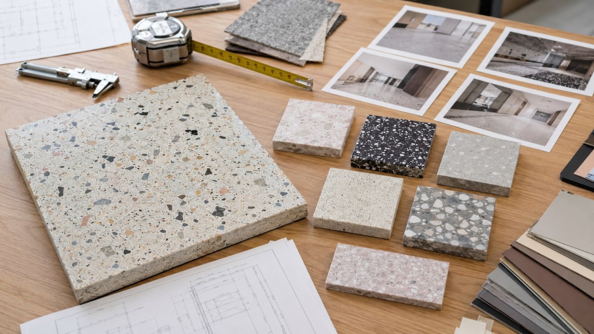 terrazzo-format-checklist-meeting Buyer checklist for terrazzo slab and tile project approval