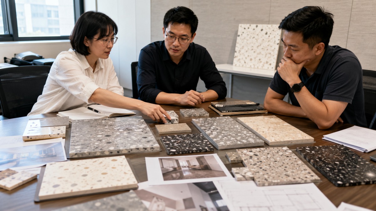 terrazzo-importer-collection-rfq-discussion Terrazzo importer collection RFQ discussion with samples drawings and application notes