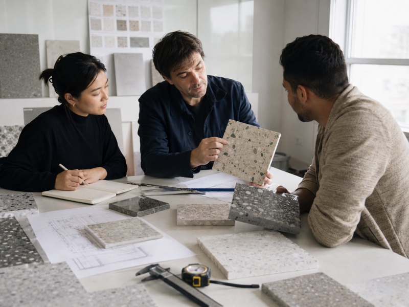 Honed vs Polished Terrazzo: What Buyers Should Confirm Before Approval